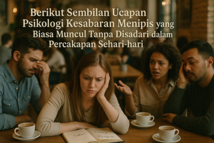 "9 tanda kesabaran menipis: gelisah, mudah marah, sulit konsentrasi, dan lainnya."