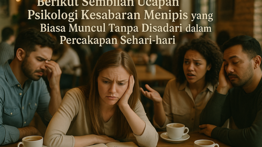 "9 tanda kesabaran menipis: gelisah, mudah marah, sulit konsentrasi, dan lainnya."