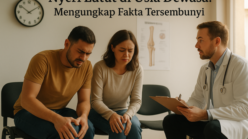 "Lindungi lutut sejak dini. Tips kesehatan untuk usia 30-an agar tetap aktif!"
