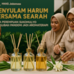 UMKM Aromaterapi Searah: Menyajikan aroma khas Sukomulyo yang menenangkan dan alami.