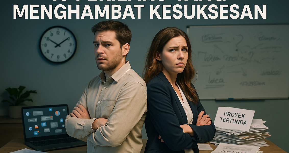 "Kenali 10 kebiasaan diam-diam yang bisa menghambat jalan menuju sukses."