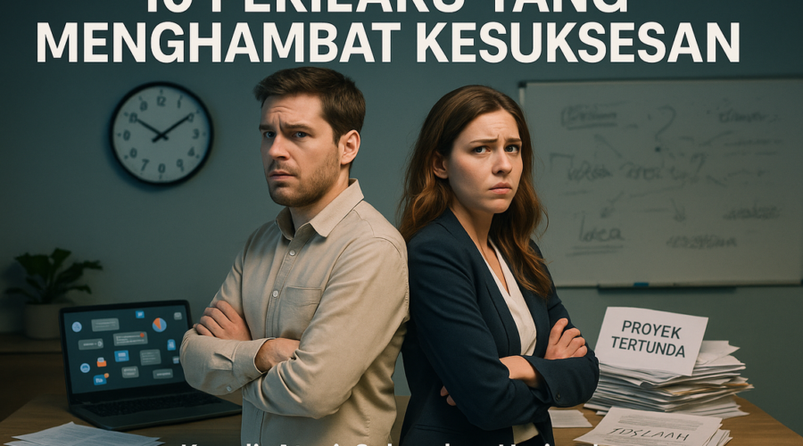 "Kenali 10 kebiasaan diam-diam yang bisa menghambat jalan menuju sukses."